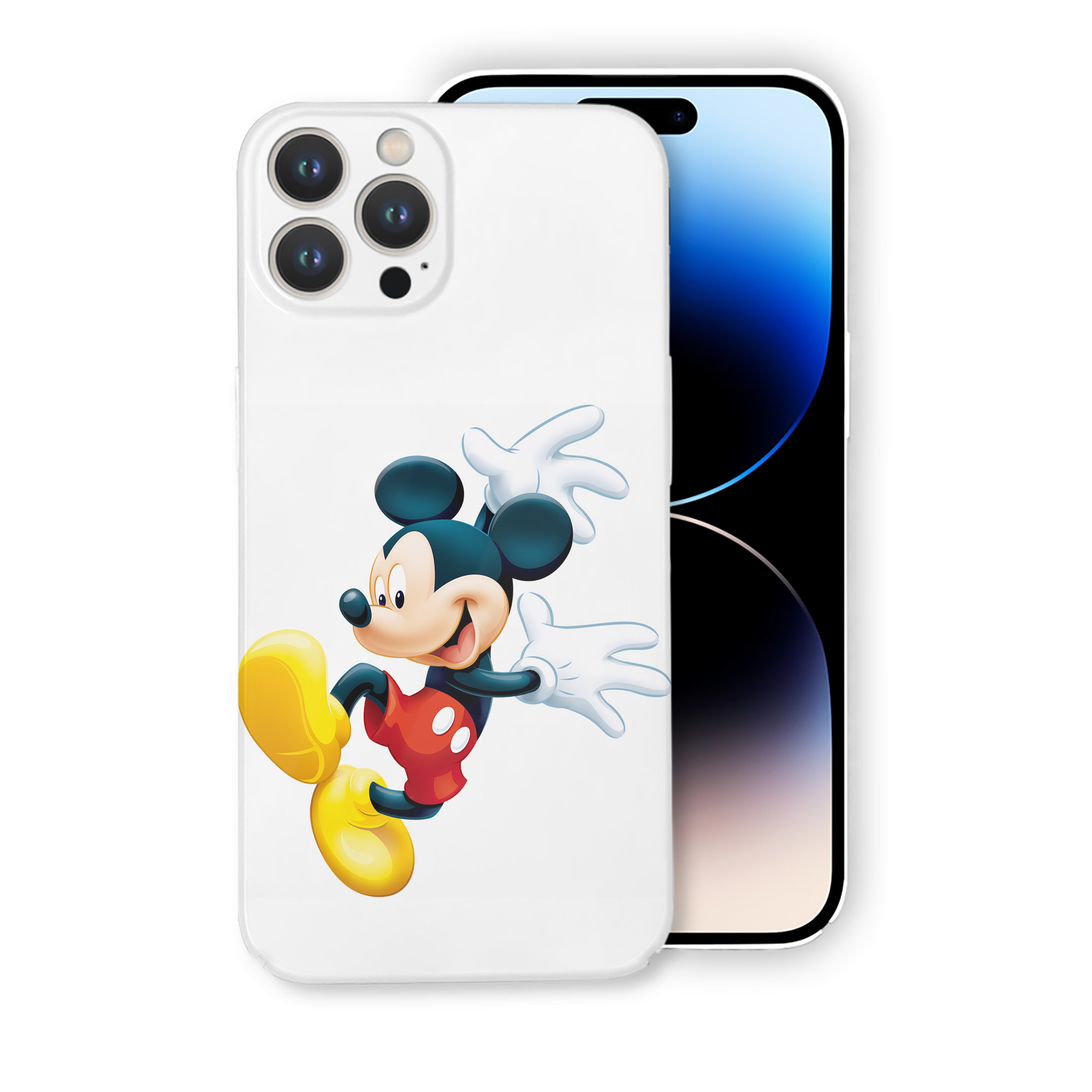 （画像用） ミッキーマウス Mickey Mouse 【iPhone 14シリーズ対応】ハードケース